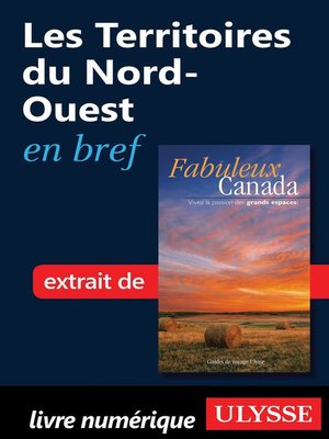 cover image of Les Territoires du Nord-Ouest en bref